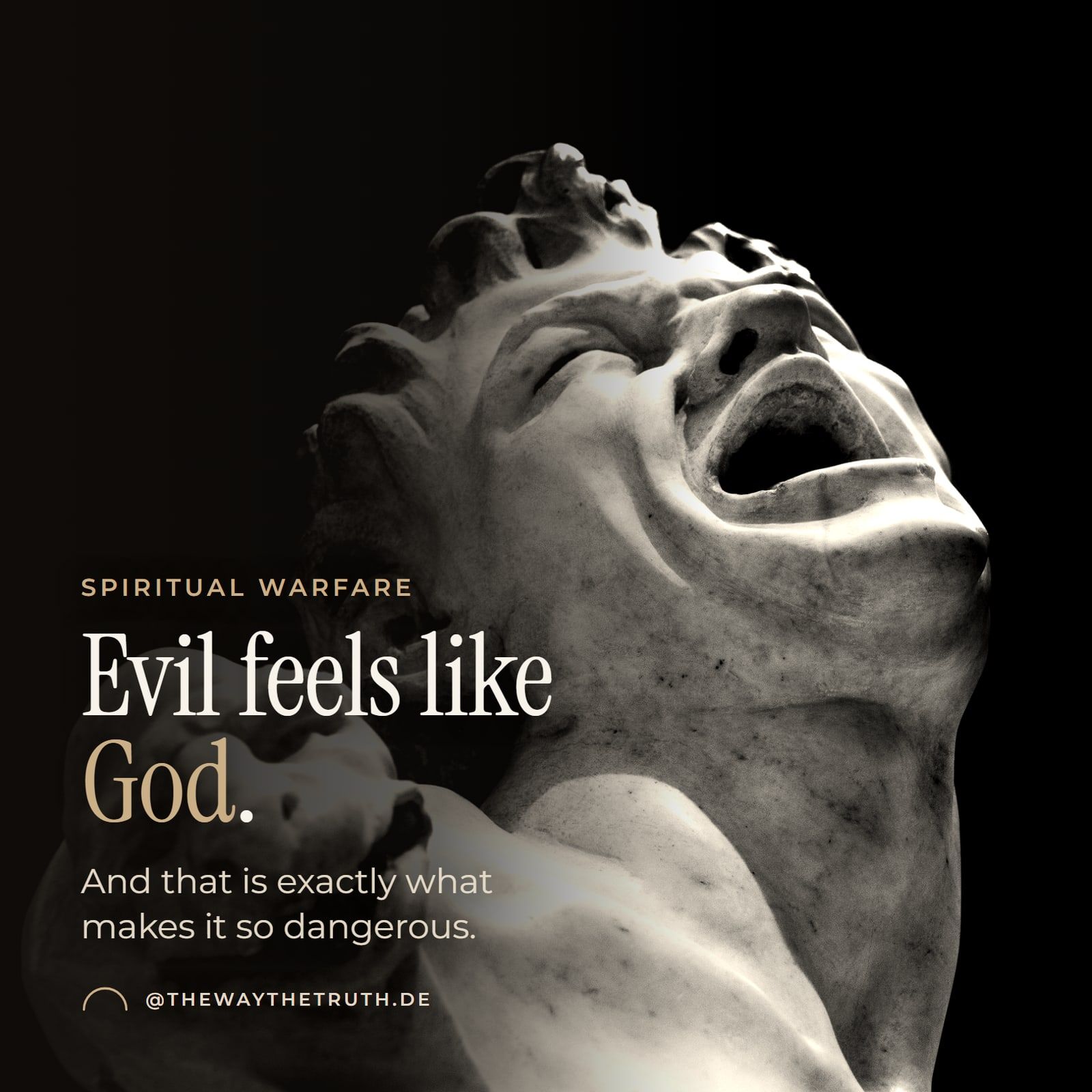 Thumbnail: Evil feels like God. And that is exactly what makes it so dangerous.